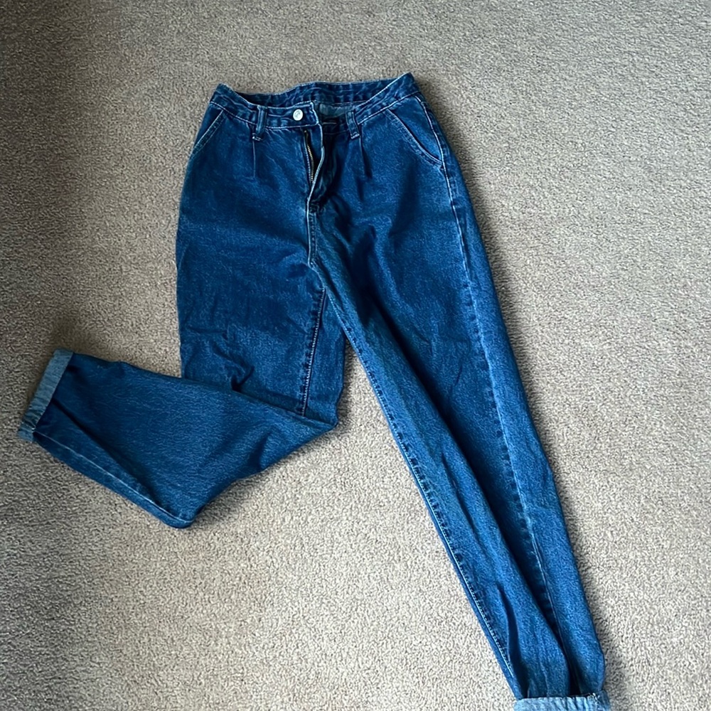 Shein. Extra small jeans. Cuffed on the bottom in the picture. Worn once.